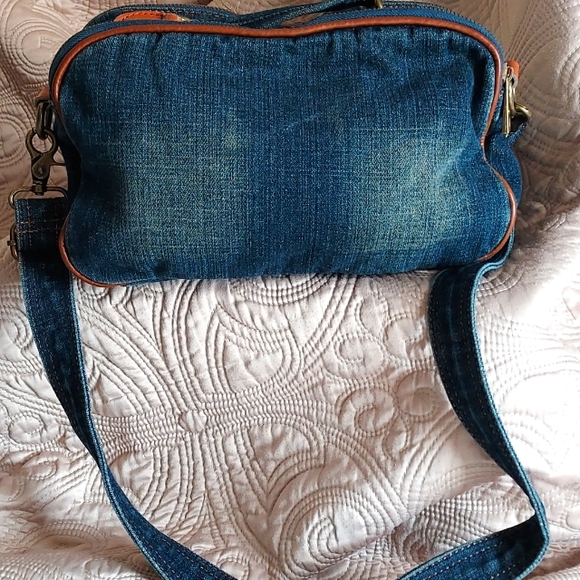 MI•DOU+DENIM CROSSBODY/SHOULDER/SATCHEL BAG - Picture 3 of 13